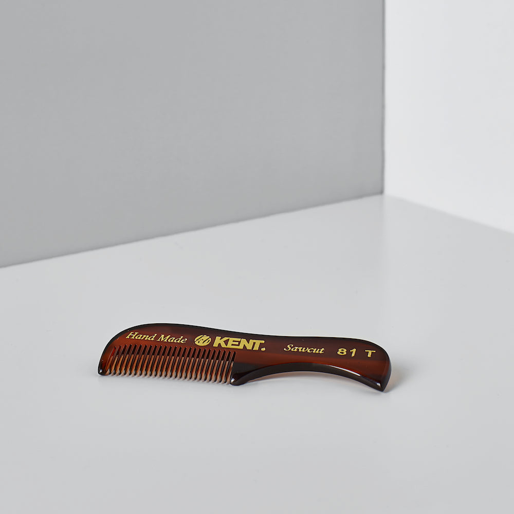 Distributeur en gros de Kent Peigne, Peigne Barbe Et Moustache, Fin  (70mm/2.8in) — BarberSupplies Canada