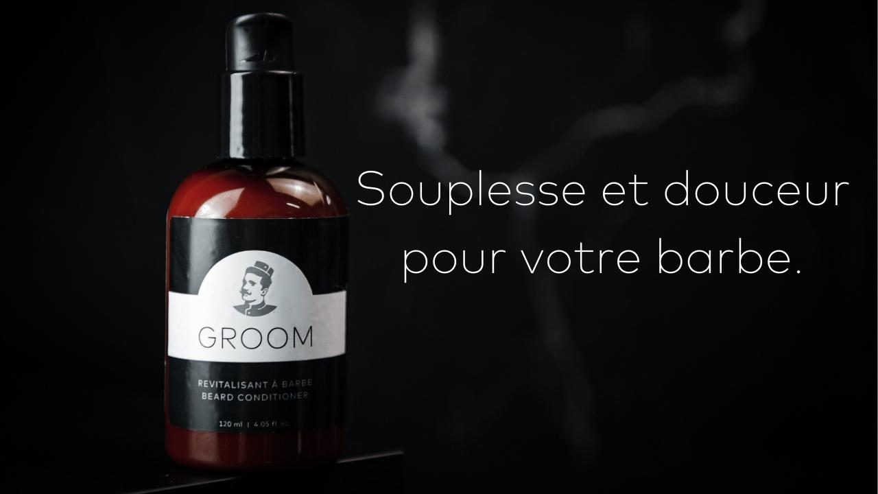 NOUVEAU : REVITALISANT À BARBE SANS RINÇAGE