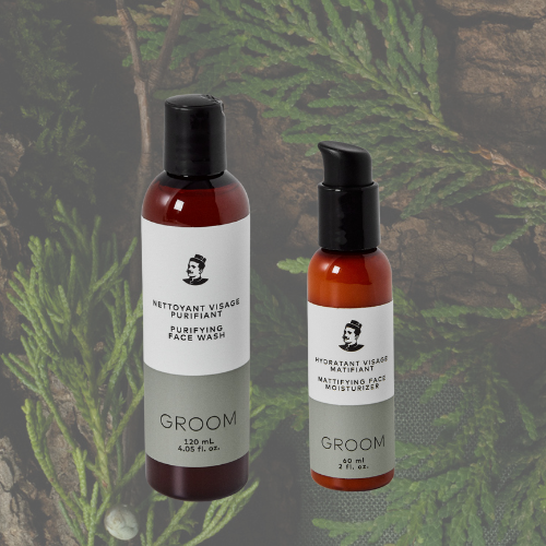 Nettoyant visage + Hydratant visage