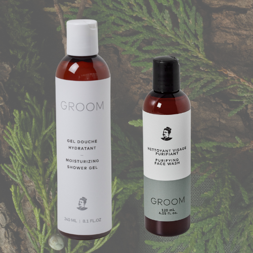 Gel douche + Nettoyant visage