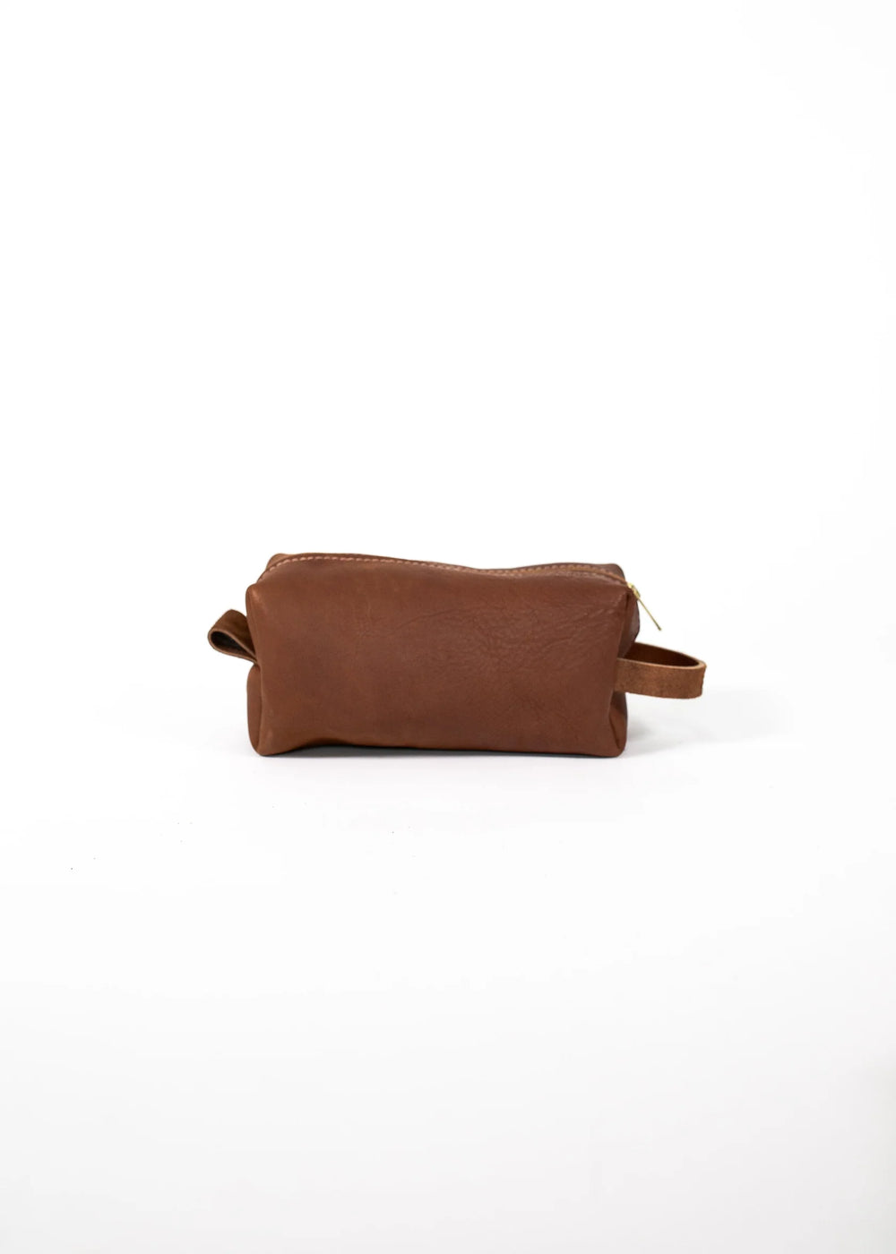 Trousse de toilette en cuir