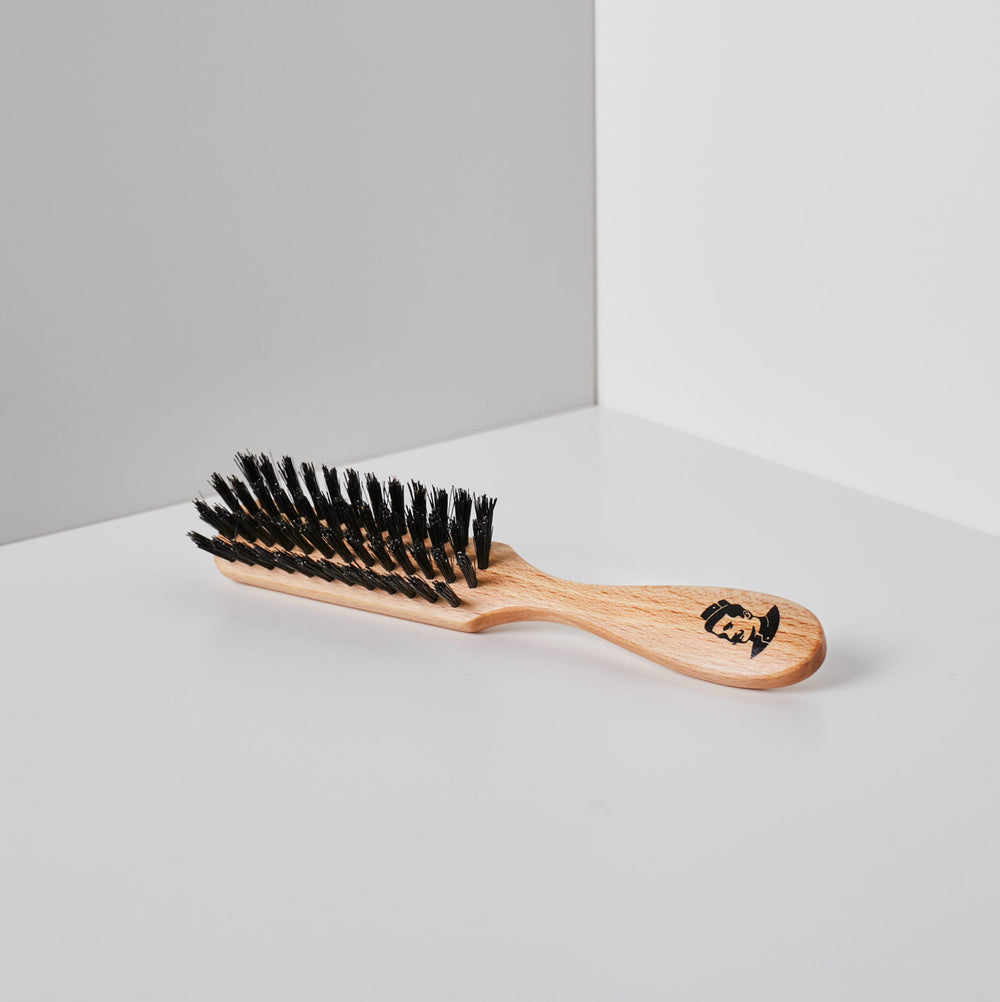 Boar-Bristle Beard Brush